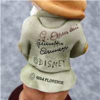 Disney Showcase SNEEZY Seven Dwarfs 6-3/4 inch Figurine   (Giuseppe Armani, 0914-C, 1994)