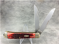 2007 Case 6254 W SS Tested Red Peachseed Wharncliff Trapper