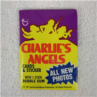 CHARLIE'S ANGELS Series 3 Trading Card Wax Pack  (Topps, 1977)