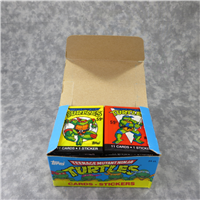 TEENAGE MUTANT NINJA TURTLES Complete Box, 24 Packs   (Topps, 1990)