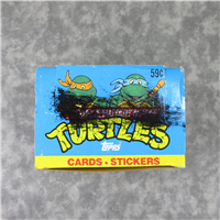 TEENAGE MUTANT NINJA TURTLES Complete Box, 24 Packs   (Topps, 1990)