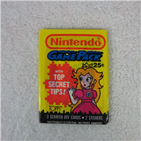NINTENDO GAMEPACK Scratch Off Card Pack   (Topps, 1989)