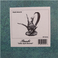 FIELD MOUSE Little April Shower 5-1/2 inch Disney Figurine (WDCC, 11K-41012-0, 1992) NON-TOUCH