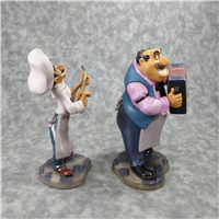 JOE, TRAMP, LADY & TONY Bella Notte 7-1/2 inch Disney Figurine Set (WDCC, 11K-41284-0, 1998)