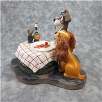 JOE, TRAMP, LADY & TONY Bella Notte 7-1/2 inch Disney Figurine Set (WDCC, 11K-41284-0, 1998)
