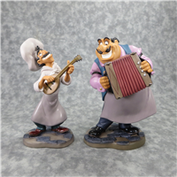 JOE, TRAMP, LADY & TONY Bella Notte 7-1/2 inch Disney Figurine Set (WDCC, 11K-41284-0, 1998)