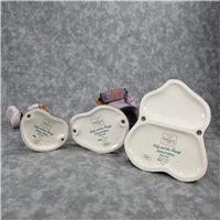 JOE, TRAMP, LADY & TONY Bella Notte 7-1/2 inch Disney Figurine Set (WDCC, 11K-41284-0, 1998)