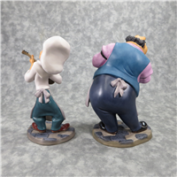 JOE, TRAMP, LADY & TONY Bella Notte 7-1/2 inch Disney Figurine Set (WDCC, 11K-41284-0, 1998)