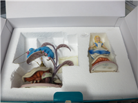 CATERPILLAR & ALICE Who R U? & Properly Polite Disney Figurine Set (WDCC, 1210981, 2002-2003)