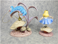 CATERPILLAR & ALICE Who R U? & Properly Polite Disney Figurine Set (WDCC, 1210981, 2002-2003)