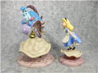 CATERPILLAR & ALICE Who R U? & Properly Polite Disney Figurine Set (WDCC, 1210981, 2002-2003)