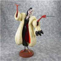 CRUELLA DE VIL Anita, daahling! 10-1/4 inch Disney Figurine (WDCC, 11K-41088-0, 1995-1996)