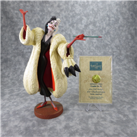 CRUELLA DE VIL Anita, daahling! 10-1/4 inch Disney Figurine (WDCC, 11K-41088-0, 1995-1996)