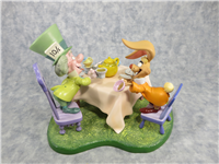 MARCH HARE & MAD HATTER A Very Merry Unbirthday 8 inch Disney Figurine (WDCC, 1217955, 2002)