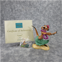 TIMON Luau! 4 inch Disney Figurine (WDCC, 11K-41197-0, 1998)