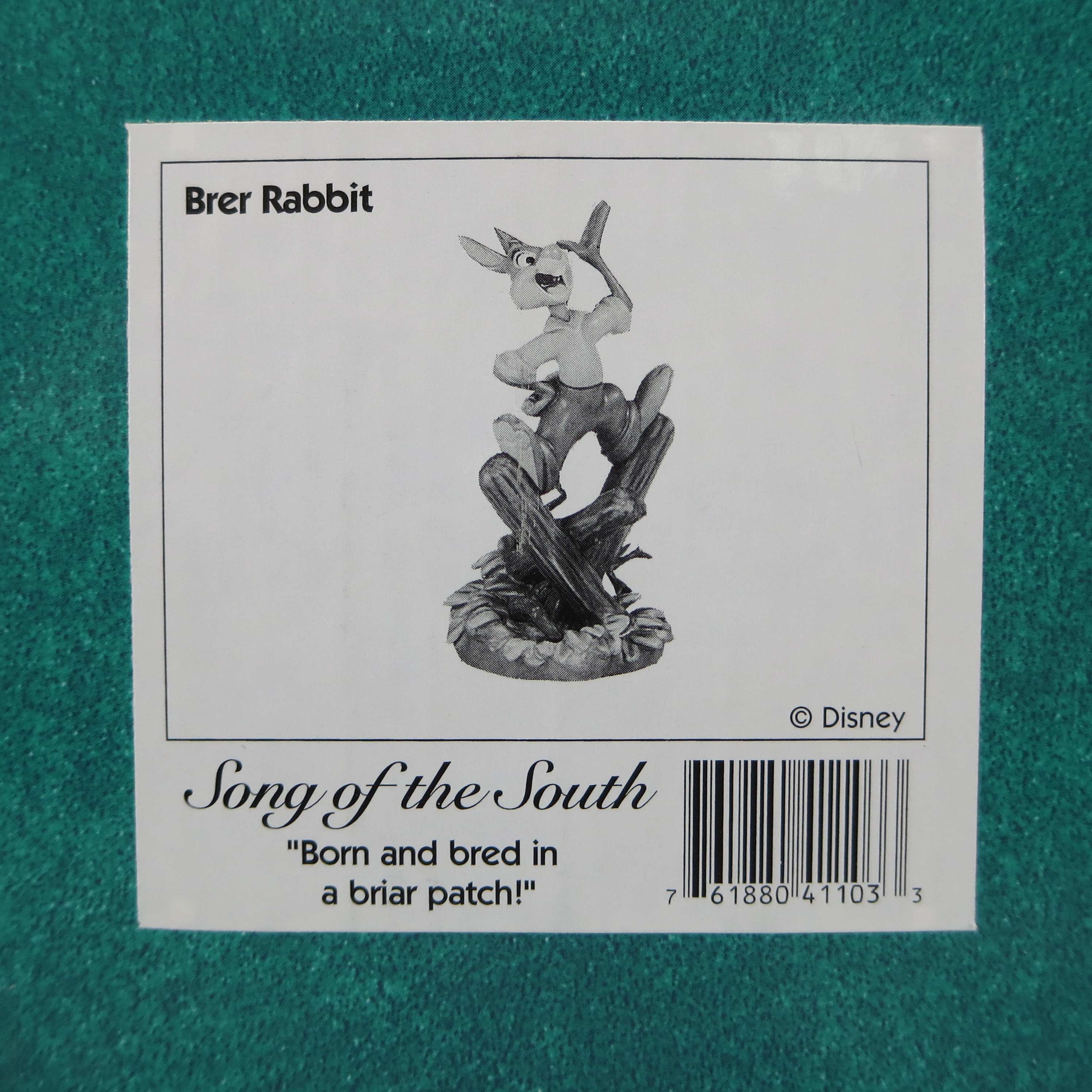 How much is BRER RABBIT Born and Bred in a Briar Patch 4-3/4 inch ...