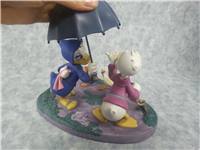 DONALD & DAISY Looks Like Rain 10 inch Disney Figurine (WDCC, 11K-41455-0, 2000)