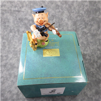 FIDDLER PIG Hey Diddle Diddle, I Play on My Fiddle 4-7/8 inch Disney Figurine (WDCC, 11K-41038-0, 1993-1998)