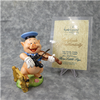 FIDDLER PIG Hey Diddle Diddle, I Play on My Fiddle 4-7/8 inch Disney Figurine (WDCC, 11K-41038-0, 1993-1998)