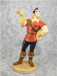 GASTON Village Heartthrob 10-1/4 inch Disney Figurine (WDCC, 11K-43622-0, 2001)