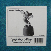 MICKEY MOUSE Maestro Michel Mouse 7-1/8 inch Disney Figurine (WDCC, 11K-41029-0, 1992-1997)