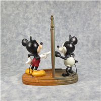 MICKEY MOUSE Mickey Then and Now 7-1/4 inch Disney Figurine (WDCC, 1226333, 2002)