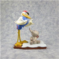 MESSENGER STORK & DUMBO Bundle of Joy 5 inch Disney Figurine (WDCC, 11K-41153-0, 1997-2002)
