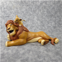 MUFASA & SIMBA Pals Forever 10-1/2 inch Disney Figurine (WDCC, 11K-41085-0, 1995)