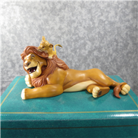 MUFASA & SIMBA Pals Forever 10-1/2 inch Disney Figurine (WDCC, 11K-41085-0, 1995)