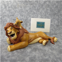 MUFASA & SIMBA Pals Forever 10-1/2 inch Disney Figurine (WDCC, 11K-41085-0, 1995)