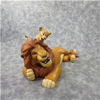 MUFASA & SIMBA Pals Forever 10-1/2 inch Disney Figurine (WDCC, 11K-41085-0, 1995)