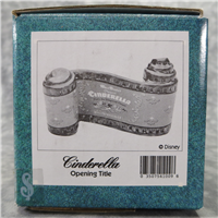 OPENING TITLE Cinderella 1-3/4 inch Disney Scroll (WDCC, 11K-41009-0, 1992-2001)