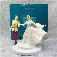 PRINCE CHARMING & CINDERELLA Fairy Tale Wedding 9-1/2 inch Disney Cake Topper Figurine (WDCC, 11K-41267-0, 1998-2000)