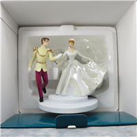 PRINCE CHARMING & CINDERELLA Fairy Tale Wedding 9-1/2 inch Disney Cake Topper Figurine (WDCC, 11K-41267-0, 1998-2000)