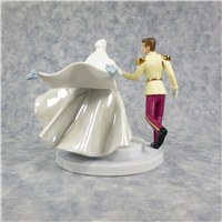 PRINCE CHARMING & CINDERELLA Fairy Tale Wedding 9-1/2 inch Disney Cake Topper Figurine (WDCC, 11K-41267-0, 1998-2000)