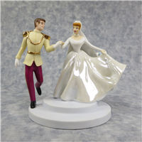 PRINCE CHARMING & CINDERELLA Fairy Tale Wedding 9-1/2 inch Disney Cake Topper Figurine (WDCC, 11K-41267-0, 1998-2000)