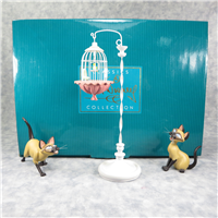 SI, AM & BIRDCAGE We are Siamese If You Please & We are Siamese If You Don't Please Disney Figurine (WDCC, 11K-46210-0, 2002)