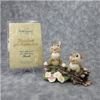 THUMPER'S SISTERS Hello, Hello There! 3-3/4 inch Disney Figurine (WDCC, 11K-41014-, 1992-1998)