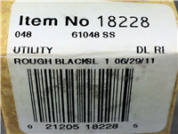 2011 Case 61048 SS Rough Black Trapper