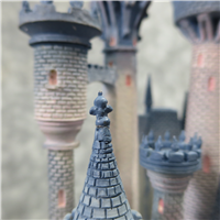 ENCHANTED PLACES A Castle for Cinderella 10-1/2 inch Disney Sculpture (WDCC, 11K-41210-0, 1996-1998)