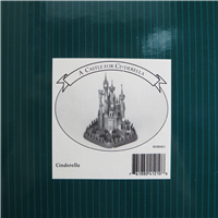 ENCHANTED PLACES A Castle for Cinderella 10-1/2 inch Disney Sculpture (WDCC, 11K-41210-0, 1996-1998)