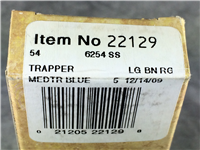 2010 CASE XX 6254 SS Blue Jigged Bone Trapper