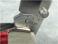2012 Case 61265 L SS Red Folding Hunter Linerlock