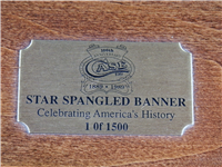 1989 Case 1836 100th Anniversary Star Spangled Banner Bowie