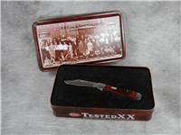 1998 CASE XX USA 61749L SS Jigged Bone Mini CopperLock  in Gift Tin