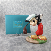 MICKEY MOUSE What a Swell Day For a Game of Golf 5-1/4 inch Disney Figurine (WDCC, 11K-41149-0, 1997-2001)