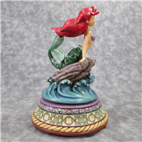 ARIEL Part Of Your World 7-1/2 inch Disney Figural Music Box (Jim Shore, 4015336, 2009)
