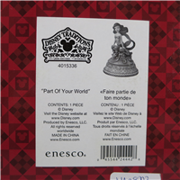 ARIEL Part Of Your World 7-1/2 inch Disney Figural Music Box (Jim Shore, 4015336, 2009)