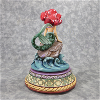 ARIEL Part Of Your World 7-1/2 inch Disney Figural Music Box (Jim Shore, 4015336, 2009)