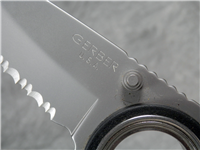 GERBER Black Folding Slide Lock  with Sheath